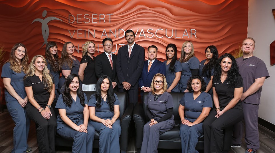 The team at Desert Vein and Vascular Institute
